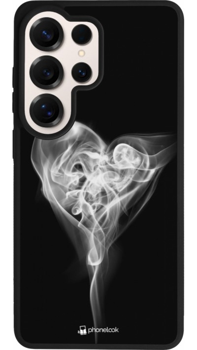 Samsung Galaxy S26 Ultra Case Hülle - Silikon schwarz Valentine 2022 Black Smoke