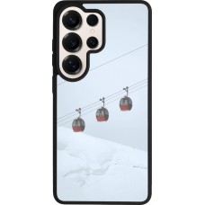 Coque Samsung Galaxy S26 Ultra - Silicone rigide noir Winter 22 ski lift