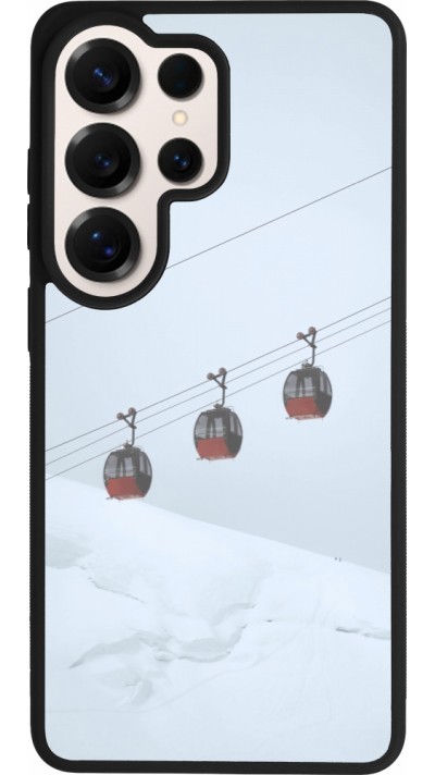 Samsung Galaxy S26 Ultra Case Hülle - Silikon schwarz Winter 22 ski lift