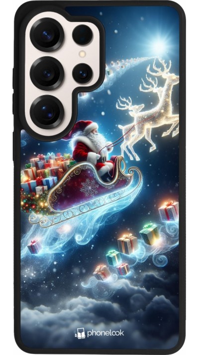 Samsung Galaxy S26 Ultra Case Hülle - Silikon schwarz Weihnachten 2023 Verzauberter Weihnachtsmann