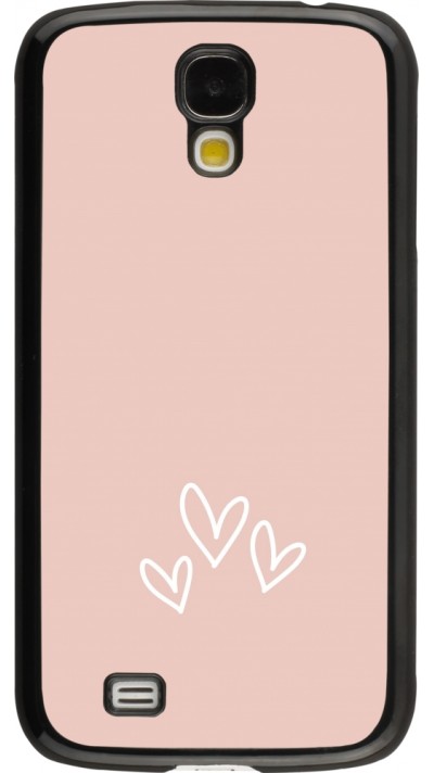 Coque Samsung Galaxy S4 - Valentine 2023 three minimalist hearts