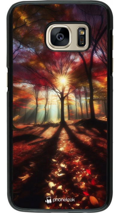 Coque Samsung Galaxy S7 - Automne doré glare Coque Samsung Galaxy S7 - Automne doré glare