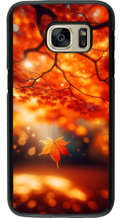 Coque Samsung Galaxy S7 - Automne Magique Orange Coque Samsung Galaxy S7 - Automne Magique Orange