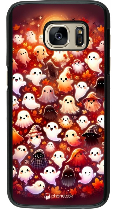 Coque Samsung Galaxy S7 - FantĂ´mes automne mignons Coque Samsung Galaxy S7 - FantĂ´mes automne mignons