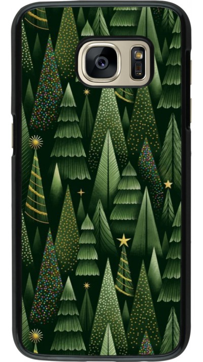 Coque Samsung Galaxy S7 - Christmas 25 Pattern Xmas Tree