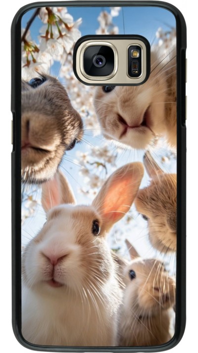 Coque Samsung Galaxy S7 - Easter 2026 Rabbits