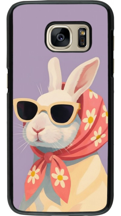 Coque Samsung Galaxy S7 - Easter 2026 Rabbit with scarf