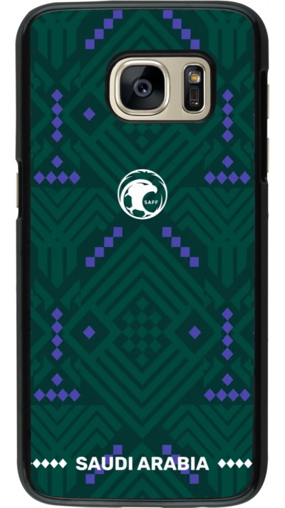 Coque Samsung Galaxy S7 - Maillot de football Arabie saoudite 2026 personnalisable