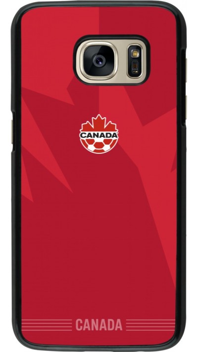 Coque Samsung Galaxy S7 - Maillot de football Canada 2026 personnalisable