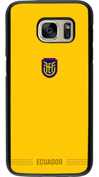 Coque Samsung Galaxy S7 - Maillot de football E?quateur 2026 personnalisable
