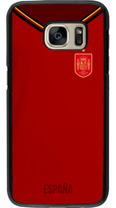 Samsung Galaxy S7 Case Hülle - Spanien 2022 personalisierbares Fußballtrikot Samsung Galaxy S7 Case Hülle - Spanien 2022 personalisierbares Fußballtrikot