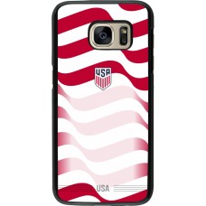 Coque Samsung Galaxy S7 - Maillot de football États-Unis 2026 personnalisable