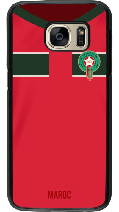 Samsung Galaxy S7 Case Hülle - Marokko 2022 personalisierbares Fussballtrikot Samsung Galaxy S7 Case Hülle - Marokko 2022 personalisierbares Fussballtrikot
