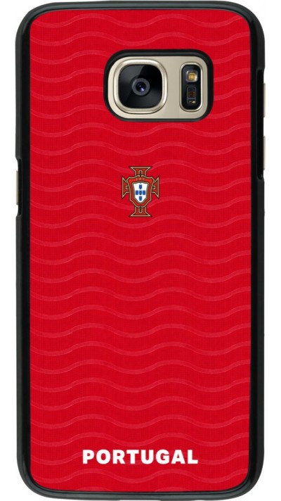 Coque Samsung Galaxy S7 - Maillot de football Portugal 2026 personnalisable