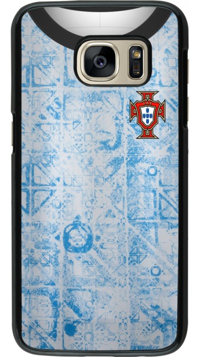 Samsung Galaxy S7 Case Hülle - Portugal Away personalisierbares Fussballtrikot Samsung Galaxy S7 Case Hülle - Portugal Away personalisierbares Fussballtrikot