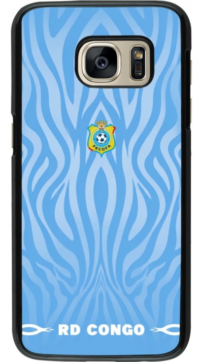 Coque Samsung Galaxy S7 - Maillot de football RD Congo 2026 personnalisable