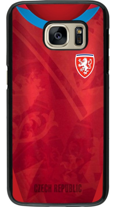 Samsung Galaxy S7 Case Hülle - Tschechische Republik personalisierbares Fussballtrikot Samsung Galaxy S7 Case Hülle - Tschechische Republik personalisierbares Fussballtrikot