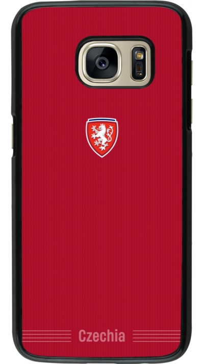Coque Samsung Galaxy S7 - Maillot de football Répuplique Tchèque 2026 personnalisable