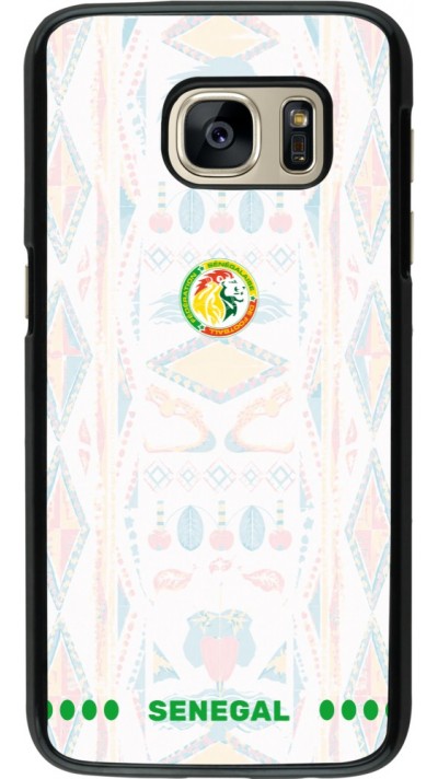 Coque Samsung Galaxy S7 - Maillot de football Sénégal 2026 personnalisable