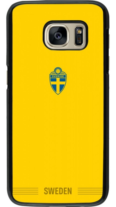 Coque Samsung Galaxy S7 - Maillot de football Suède 2026 personnalisable