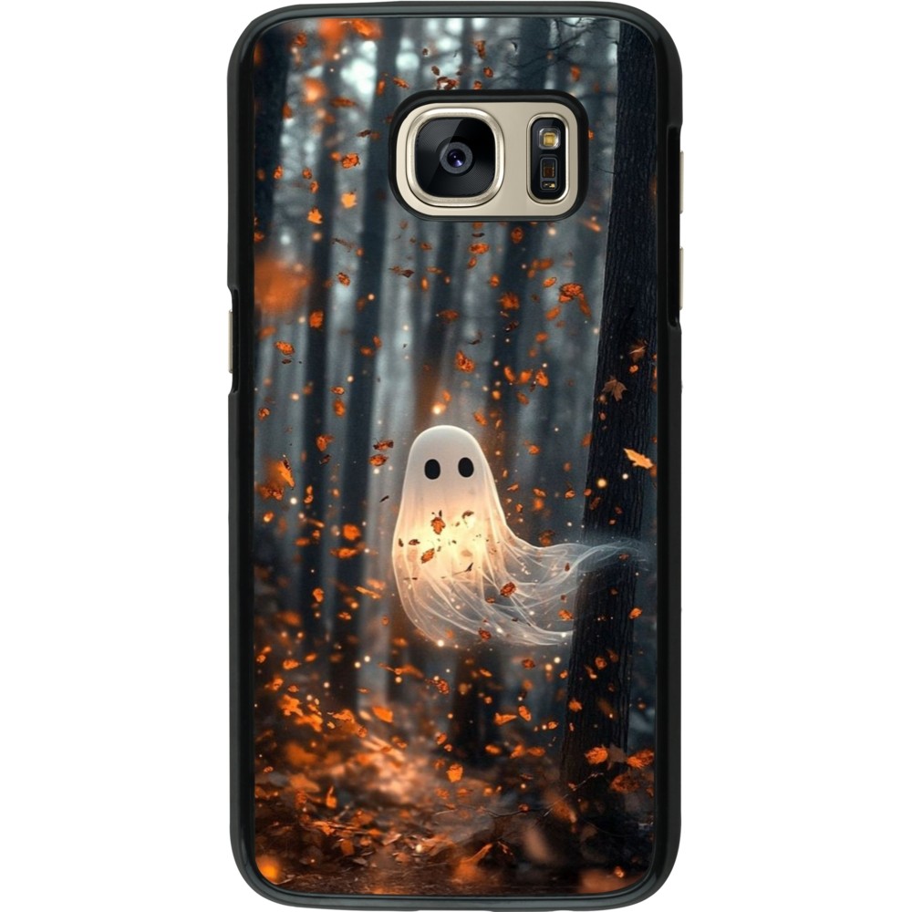 Coque Samsung Galaxy S7 - Halloween 2025 Ghost in the forest