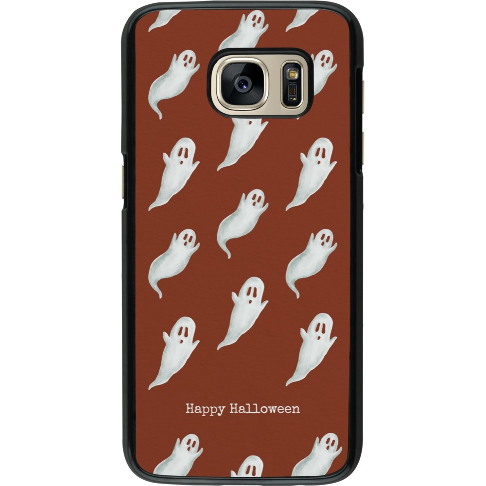 Coque Samsung Galaxy S7 - Halloween 2025 Pattern of ghosts