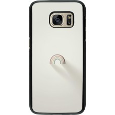 Samsung Galaxy S7 Case Hülle - Mini Regenbogen Minimal