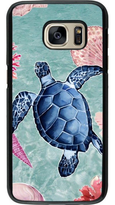 Coque Samsung Galaxy S7 - Preppy Turtle Coque Samsung Galaxy S7 - Preppy Turtle
