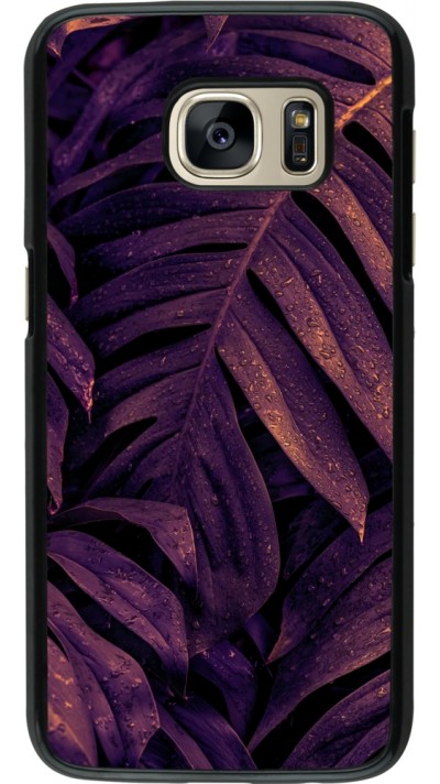 Coque Samsung Galaxy S7 - Purple Light Leaves Coque Samsung Galaxy S7 - Purple Light Leaves