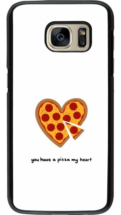 Coque Samsung Galaxy S7 - Saint Valentines Day 26 You have my pizza heart