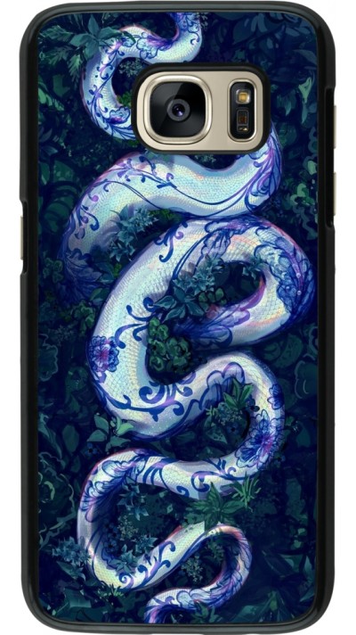 Coque Samsung Galaxy S7 - Serpent Blue Anaconda Coque Samsung Galaxy S7 - Serpent Blue Anaconda