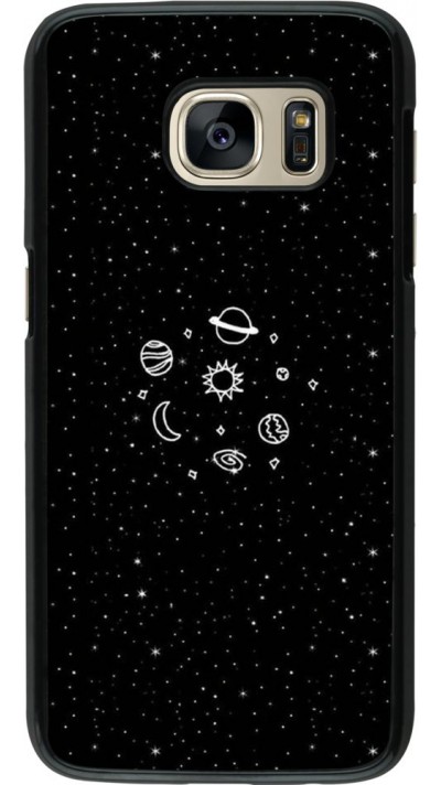 Coque Samsung Galaxy S7 - Space Doodle Coque Samsung Galaxy S7 - Space Doodle