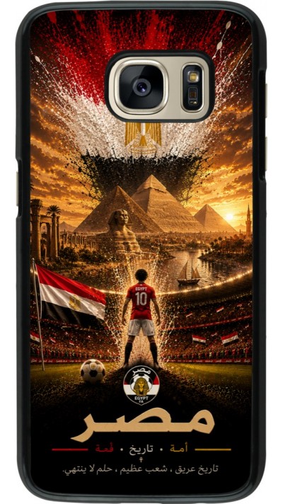 Coque Samsung Galaxy S7 - Football Égypte splash 2026