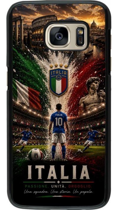Coque Samsung Galaxy S7 - Football Italie splash 2026