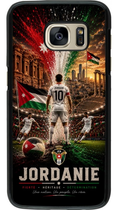 Coque Samsung Galaxy S7 - Football Jordanie splash 2026