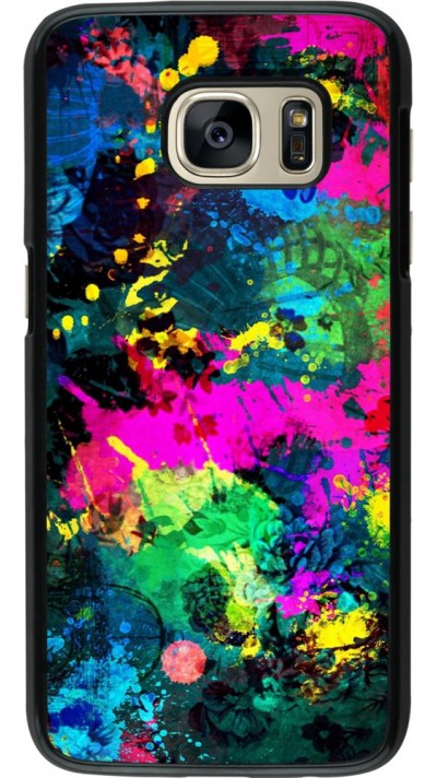 Coque Samsung Galaxy S7 - splash paint Coque Samsung Galaxy S7 - splash paint