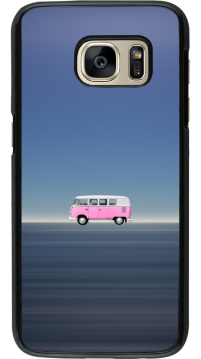 Coque Samsung Galaxy S7 - Spring 23 pink bus Coque Samsung Galaxy S7 - Spring 23 pink bus