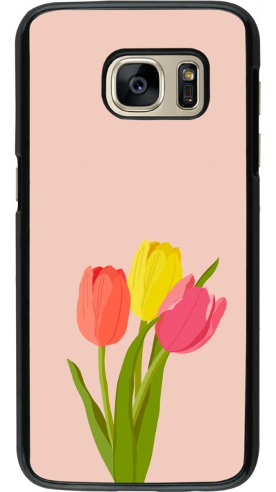 Coque Samsung Galaxy S7 - Spring 23 tulip trio Coque Samsung Galaxy S7 - Spring 23 tulip trio