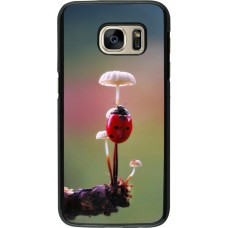 Coque Samsung Galaxy S7 - Ladybird on a mushroom Spring 2026