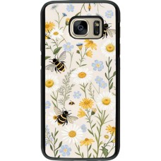 Samsung Galaxy S7 Case Hülle - Pattern bees Spring 2026