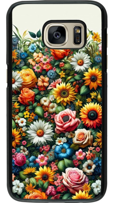 Coque Samsung Galaxy S7 - Summer Floral Pattern Coque Samsung Galaxy S7 - Summer Floral Pattern