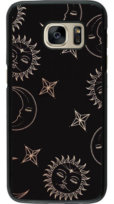 Coque Samsung Galaxy S7 - Suns and Moons Coque Samsung Galaxy S7 - Suns and Moons