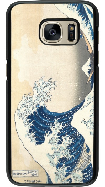 Coque Samsung Galaxy S7 - Tableau art - La Grande Vague de Kanagawa - Hokusai Coque Samsung Galaxy S7 - Tableau art - La Grande Vague de Kanagawa - Hokusai