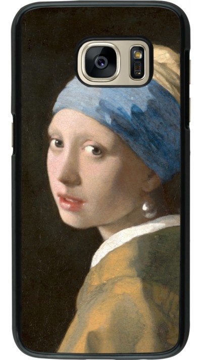 Coque Samsung Galaxy S7 - Tableau art - La Jeune fille à la perle - Johannes Vermeer Coque Samsung Galaxy S7 - Tableau art - La Jeune fille à la perle - Johannes Vermeer
