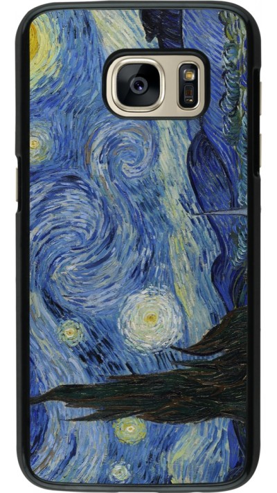 Coque Samsung Galaxy S7 - Tableau art - La Nuit étoilée - Van Gogh Coque Samsung Galaxy S7 - Tableau art - La Nuit étoilée - Van Gogh