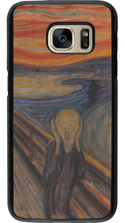 Coque Samsung Galaxy S7 - Tableau art - Le Cri - Edvard Munch Coque Samsung Galaxy S7 - Tableau art - Le Cri - Edvard Munch