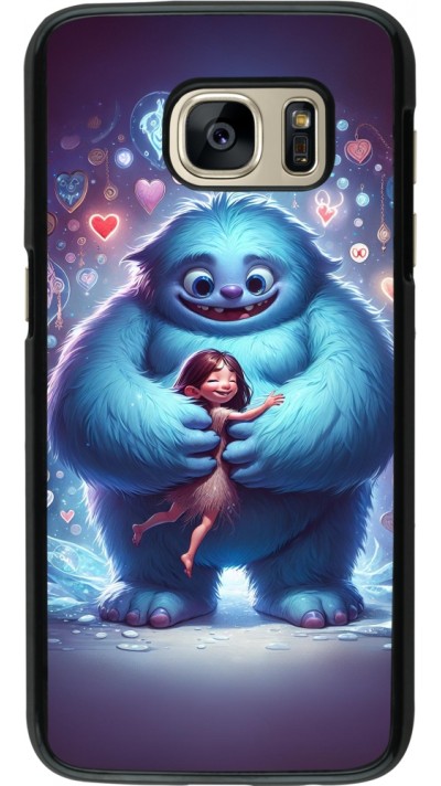 Coque Samsung Galaxy S7 - Valentine 2024 Fluffy Love Coque Samsung Galaxy S7 - Valentine 2024 Fluffy Love
