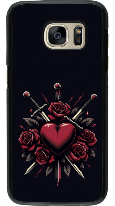 Coque Samsung Galaxy S7 - Valentine 2024 gothic love Coque Samsung Galaxy S7 - Valentine 2024 gothic love