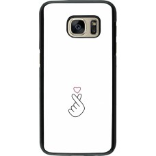 Samsung Galaxy S7 Case Hülle - Valentine 2024 heart by Millennials