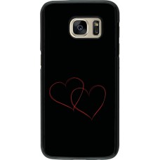 Samsung Galaxy S7 Case Hülle - Valentine 2023 attached heart